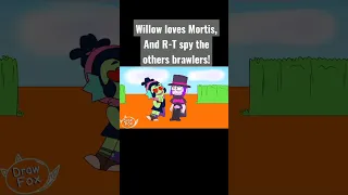 R-T and Willow in Showdown - brawl stars animation clip. #animation #brawlstars #parody