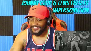 HILARIOUS! | Johny Cash And Elvis Presley Impersonate Each Other [REACTION!]