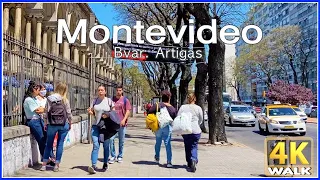 【4K】WALK Montevideo Hospital Italiano URUGUAY 4k video GoPro