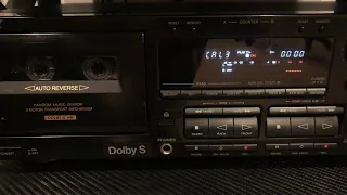 Sony TC-WR801ES Tape Deck | Automatic Calibration Process Unveiled