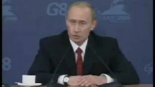 В.Путин.Брифинг для журналистов.17.07.06.Part 1