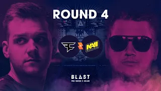 BLAST Pro Series Miami 2019 – Round 4: FaZe vs. Na’Vi