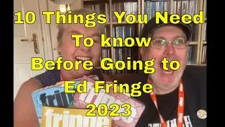 10 Things You Need To Know Before Going to Edinburgh Fringe 2023