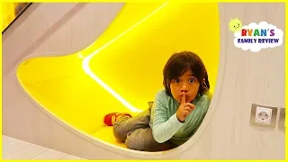 Hide and Seek Pretend Play Fun with Ryan!!!