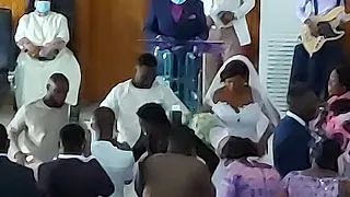 Joe Mettle and Wife Dance AGBADZA at White Wedding🕺💃 | His love for Ewe Gospel Songs...