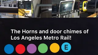 All Metro Rail Car Horns And Door Announcements