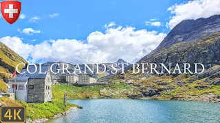 Driving Switzerland 🇨🇭 | Col du Grand-St-Bernard mountain pass 4K Scenic Drive