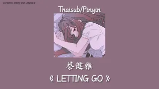 (Thaisub/Pinyin) 蔡健雅 -《LETTING GO》