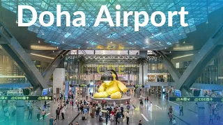 Walking in Doha Hamad International Airport 2023 | Qatar [4K]