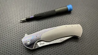 How to (not) disassemble and maintain the Herman Knives Mantis