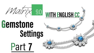 Matrix 9.0 Beginner Tutorial - Part 7 Gemstone Settings - Urdu/Hindi (English Subtitles)