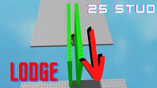 How To Lodge 25 STUD | Roblox