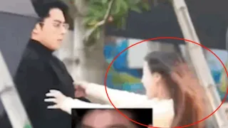 Female fan tried to hug Dylan Wang forcefully during the filming of "Only For Love" with Bai Lu