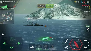 [Battle of warships] USS South Dakota Last Stand!!