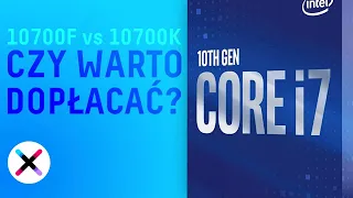 CZY WARTO DOPŁACAĆ? 🤔 | Porównanie i7-10700F oraz i7-10700K: OC, szybszy RAM - co lepsze?
