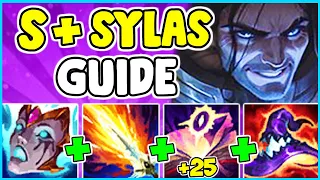 HOW TO PLAY SYLAS MID & SOLO CARRY IN SEASON 11 | Sylas Guide S11 - League Of Legends