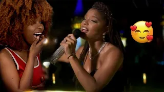 Halle Bailey - Can you Feel The Love Tonight Live (Reaction)