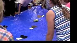 Hole Tarp teambuilding game