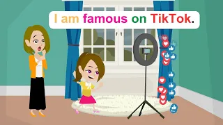 Ella is a TikToker? - Comedy Animated Story - Ella English