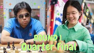 Hikaru Nakamura vs Alice Lee - Pro Chess League 2023 (Round 1, Quarter Finals)