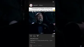 Kobe and Kanye commercial