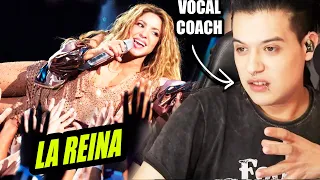 La REINA Shakira -  2023 VMAs | Análisis & Reaccion Vocal Coach | Ema Arias