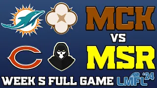Mac | MCK vs. Blacksouls | MSR - 2024 LMFL Week 5 Full Game
