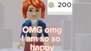 Peoples reactions when they get robux. ❤️part 1❤️💗