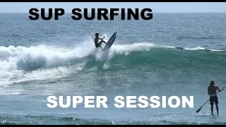 South Swell SUP Surfing with Twon and DANIEL