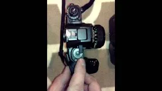 Canon film camera shutter sound