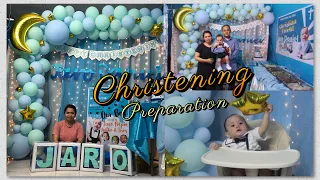 DIY DECORATION AND CHRISTENING PREPARATION @MOMSHIE JANE