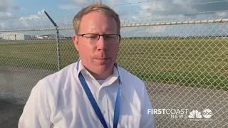 Small plane skids of runway, crashes at Northeast Florida Regional Airport in St. Augustine