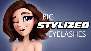 Rigging Big, Stylized Eyelashes in Blender