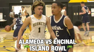 Kid Gets DROPPED But DOMINATES The Game|  Alameda vs Encinal | Island Bowl Ft. D. Rider & Hockenhull