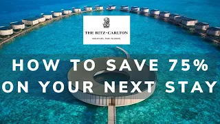 How To Stay At The Ritz Carlton Maldives for 75% Less?