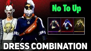 Free Fire No To Up DRESS COMBINATIONS | |  🔥