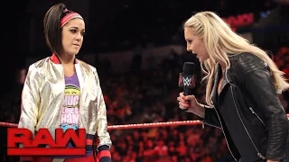 Charlotte Flair addresses the "weak link" in Raw's Women's division: Raw, Oct. 31, 2016