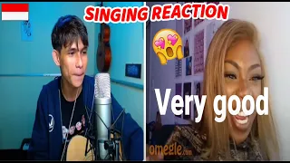 Randy Dongseu singing to French girl |REACTION