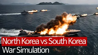 North Korea vs South Korea War Simulation Movie l DCS World