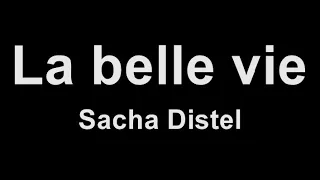 Sacha Distel - La belle vie (Karaoke)