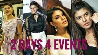 Jacqueline Fernandez | 2 days 4 Events | ShaanMu | Celebrity Diaries