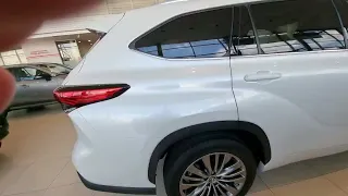 Toyota Highlander 2023 только снаружи