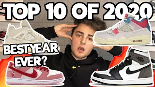 MY TOP 10 SNEAKERS OF THE YEAR!!! 2020 BEST SNEAKER RELEASES!!!