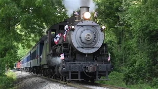 Wilmington & Western 58: Hockessin Fireworks Express-July 4, 2023