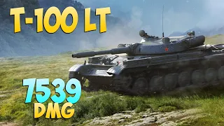 T-100 LT - 2 Frags 7.5K Damage - Combined! - World Of Tanks