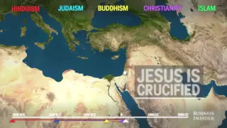 Animated map shows how religion spread around the world   YouTube