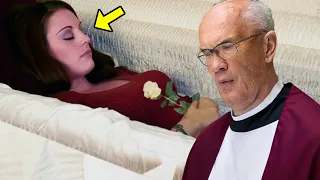 Priest Suddenly Notices Something WEIRD During The Funeral, Then He Quickly Stops Everything!