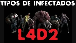 TIPOS DE INFECTADOS ESPECIALES | Left 4 Dead 2