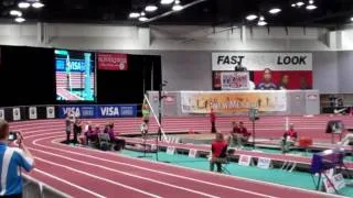 Jenn Suhr Wins The Women's Pole Vault at the Indoor Championships