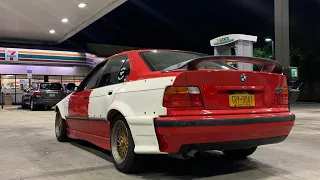 BMW e36 WIDEBODY BUILD! phase 3 sedan fitment labs kit OVERVIEW